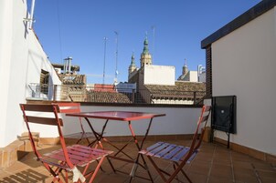 Dúplex, 2 habitaciones, terraza | Terraza o patio
