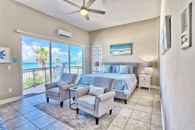 Seaclusion - Stunning Beachfront Home w/elevator, game room, pet friendly!