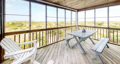 Oceanfront, dog-friendly house with private hot tub, pool access & washer/dryer