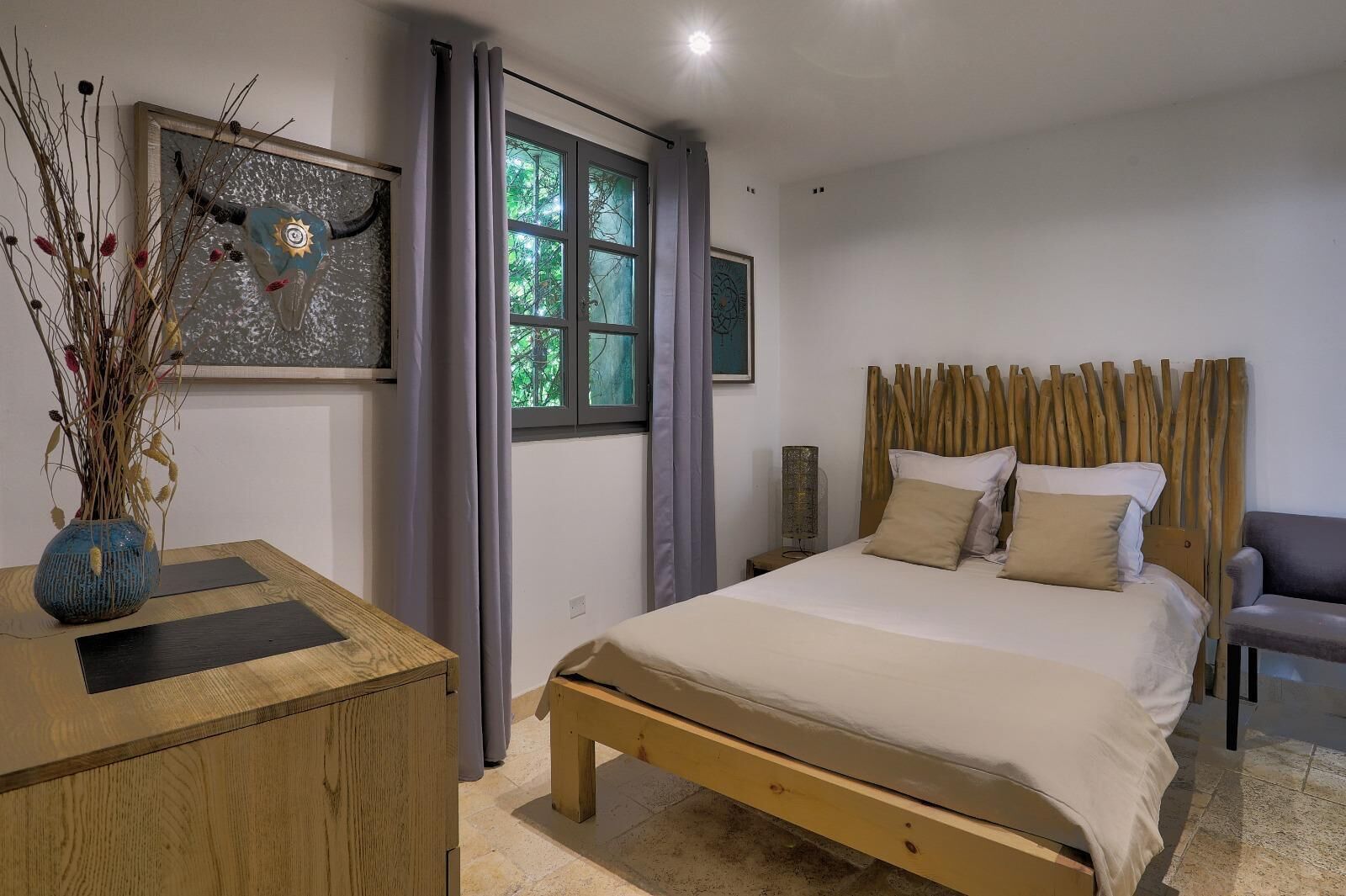 1 chambre, accès au Wi-Fi (inclus), literie fournie