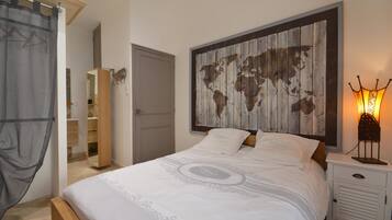 1 Schlafzimmer, Reisekinderbett, kostenloses WLAN, BettwÀsche
