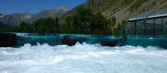 4/6 person duplex apartment in chalet, balcony, swimming pool