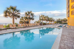 Seasonal outdoor pool