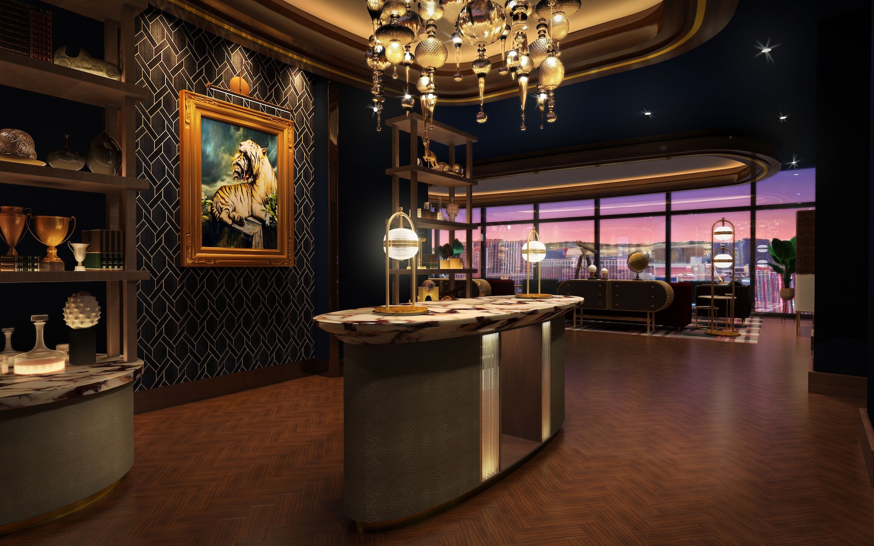 6 bares o lounges, 4 bares junto a la alberca 
