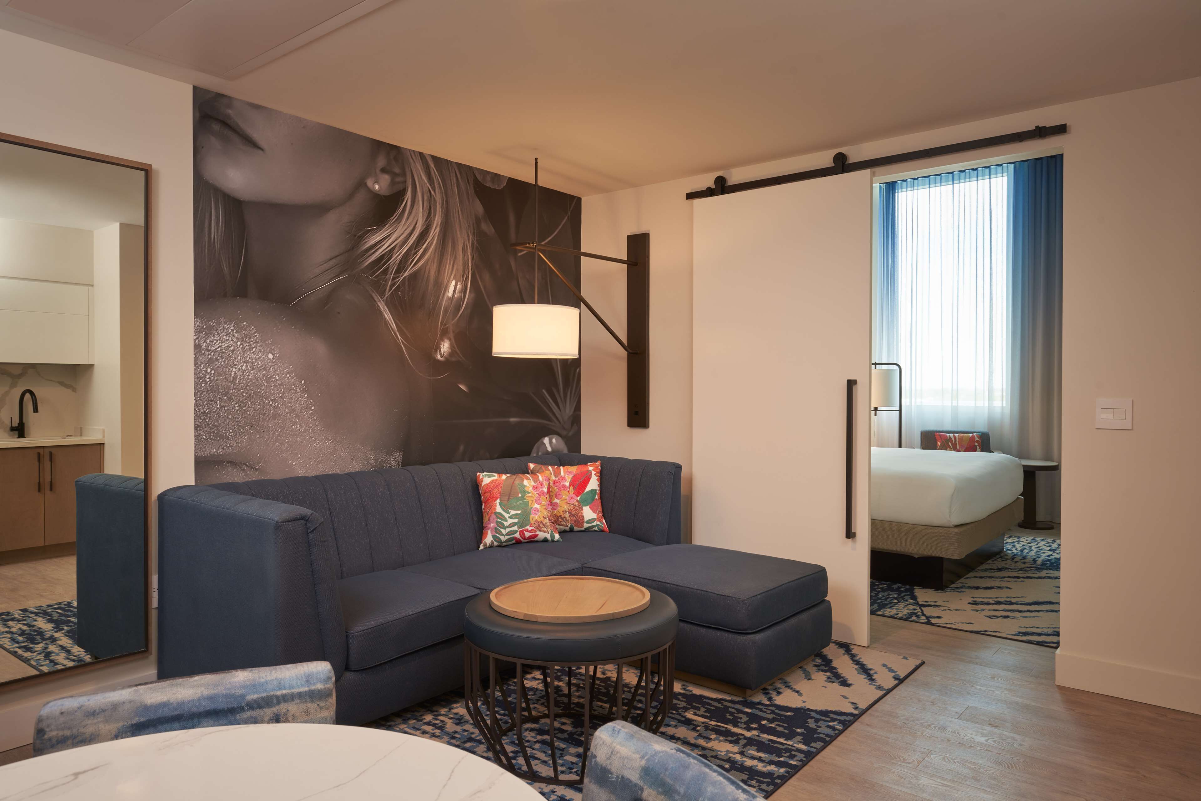 suite, 1 king bed (serenity) | living area | 55-inch tv with cable channels, netflix, streaming services