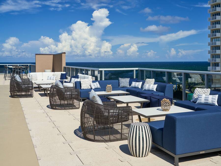 Rooftop terrace