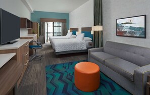 Studio, 2 Queen Beds, Ocean View | In-room safe, individually furnished, desk, laptop workspace