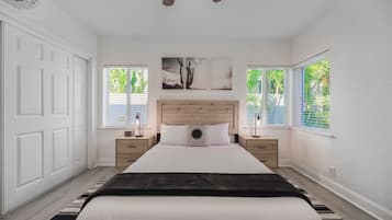 Appartement Design, 2 chambres | 1 chambre, matelas mémoire de forme, décoration personnalisée