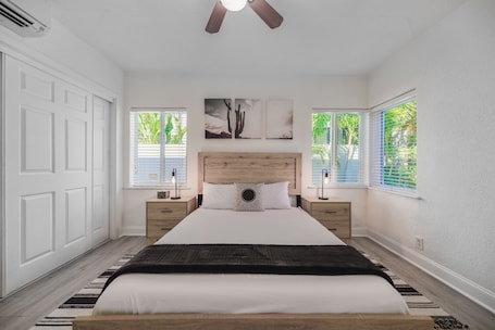1 habitación, colchones con efecto memoria y decoración personalizada