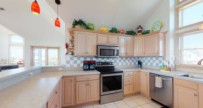 Waterfront home with theatre, private pool & hot tub - dog-friendly