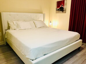1 Schlafzimmer, Bügeleisen/Bügelbrett, kostenloses WLAN, Bettwäsche