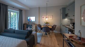 1 Schlafzimmer, Zimmersafe, Reisekinderbett, kostenloses WLAN