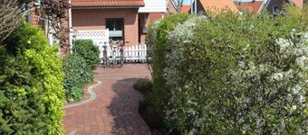 Cozy vacation apartment near the south beach with terrace / dog possible