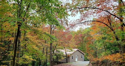 Wildwood cabin at Paradise in the Woods on the Buckhannon River