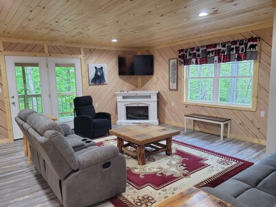 Wildwood cabin at Paradise in the Woods on the Buckhannon River