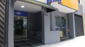 Façade de l’hébergement