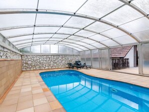 Una piscina climatizada