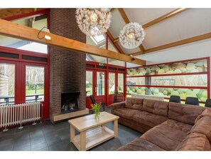 Living room - Unique Home at Bottom of Dunes near Center of Zoutelande (Zoutelande)
