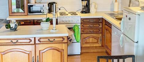 House | Private kitchen | Fridge, microwave, oven, dishwasher