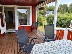 Terrace/patio - 10 Person Holiday Home in Staubø (Arendal)