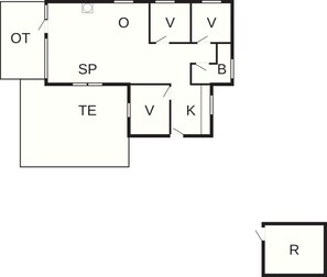 獨棟房屋 | 樓層平面圖