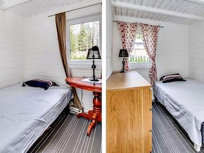 2 bedrooms, individually furnished