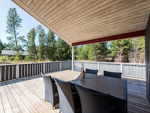 Balcony - 6 Person Holiday Home on a Holiday Park in Nørre Nebel (Norre Nebel)