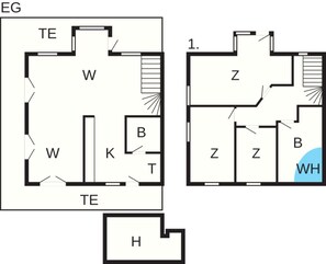 Floor plan - Holiday Home in Juelsminde (Juelsminde)
