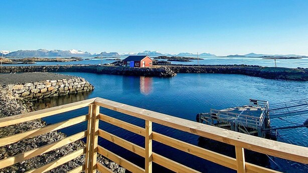 Balcony - Holiday Home in Sandøy (Hammerfest)
