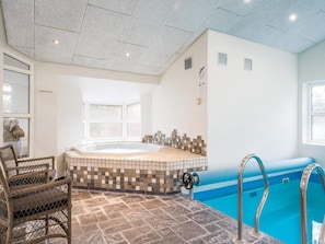 Outdoor pool - 10 Person Holiday Home on a Holiday Park in Blåvand (Blavand)