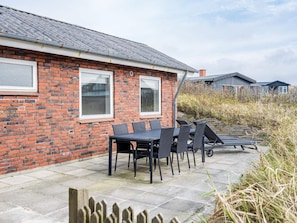 Balcony - 6 Person Holiday Home on a Holiday Park in Henne (Henne)
