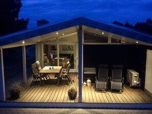 Balcony - 6 Person Holiday Home on a Holiday Park in Blåvand (Blavand)