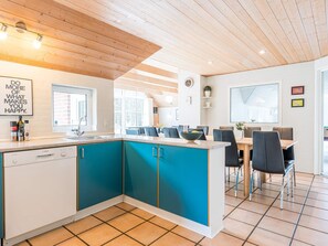 House | Private kitchen | High chair - 9 Person Holiday Home in Norre Nebel (Norre Nebel)