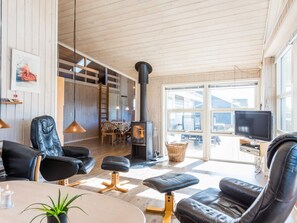 House | Living area - 6 Person Holiday Home in Hvide Sande (Hvide Sande)
