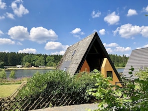 Exterior - Wooden Chalet with Oven in Oberharz near Lake (Clausthal-Zellerfeld)