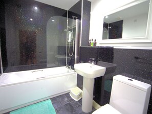 Shower, towels