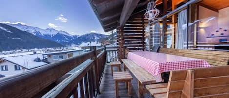 Ferienhaus | Balkon
