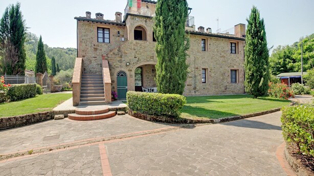 Exterior - Sun-kissed Apartment in Alberi- Montaione With Garden (Montaione)