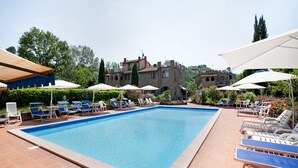 Outdoor pool - Sun-kissed Apartment in Alberi- Montaione With Garden (Montaione)