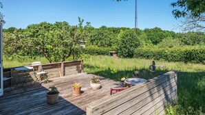 Balcony - 4 Person Holiday Home in Glesborg (Glesborg)