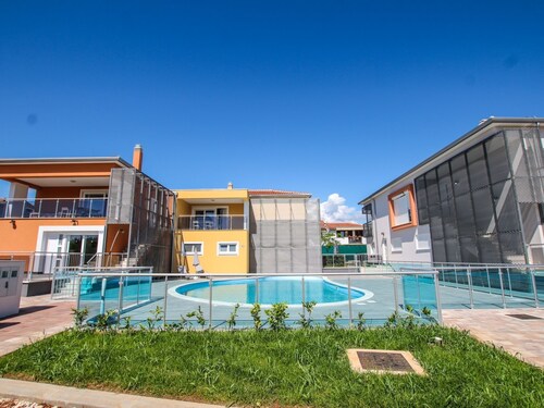 Nice & Large Apartment with Terrace & Pool View in Funtana near Beach