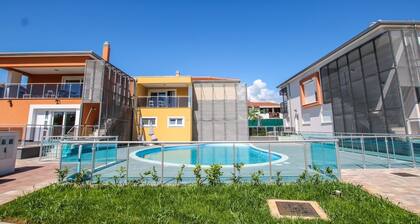 Nice & Large Apartment with Terrace & Pool View in Funtana near Beach