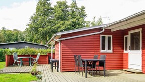 Outdoor dining - 6 Person Holiday Home in Haderslev (Haderslev)