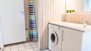 Shower - 6 Person Holiday Home on a Holiday Park in Nørre Nebel (Norre Nebel)