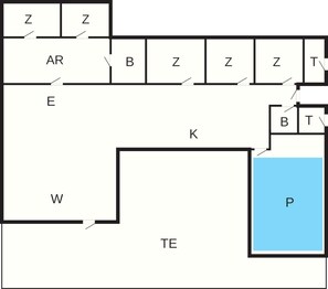 บ้านพัก | ผังชั้นอาคาร