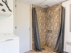 Shower - 6 Person Holiday Home on a Holiday Park in Nørre Nebel (Norre Nebel)