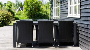 Balcony - 6 Person Holiday Home on a Holiday Park in Oksbøl (Oksbol)