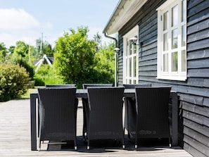 Balcony - 6 Person Holiday Home on a Holiday Park in Oksbøl (Oksbol)