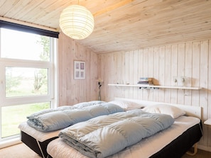 3 bedrooms, individually furnished, bed sheets