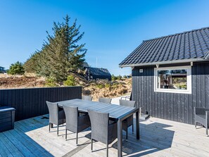 Balcony - 8 Person Holiday Home on a Holiday Park in Vejers Strand (Vejers Strand)